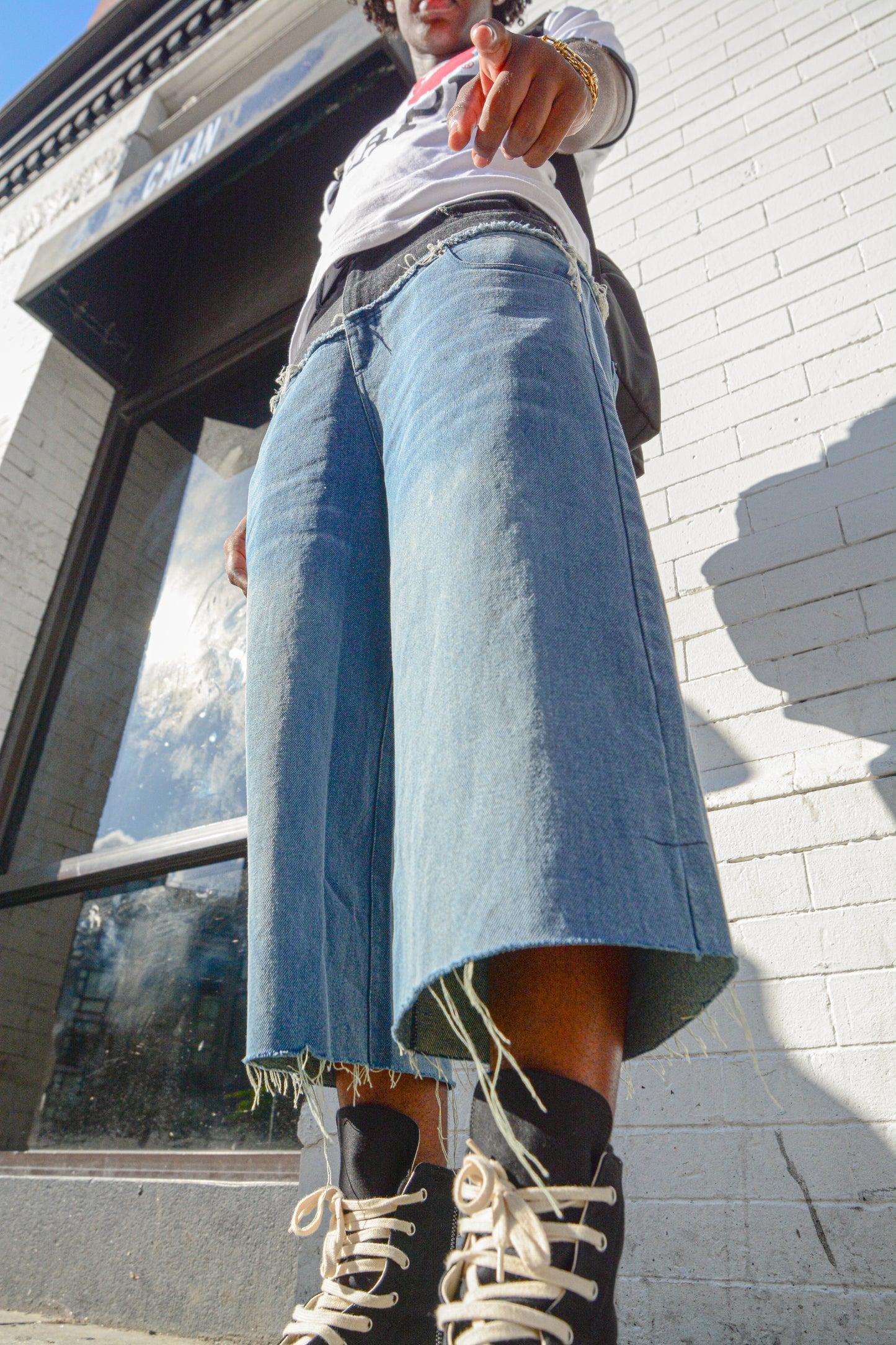 Midnight Double Jorts